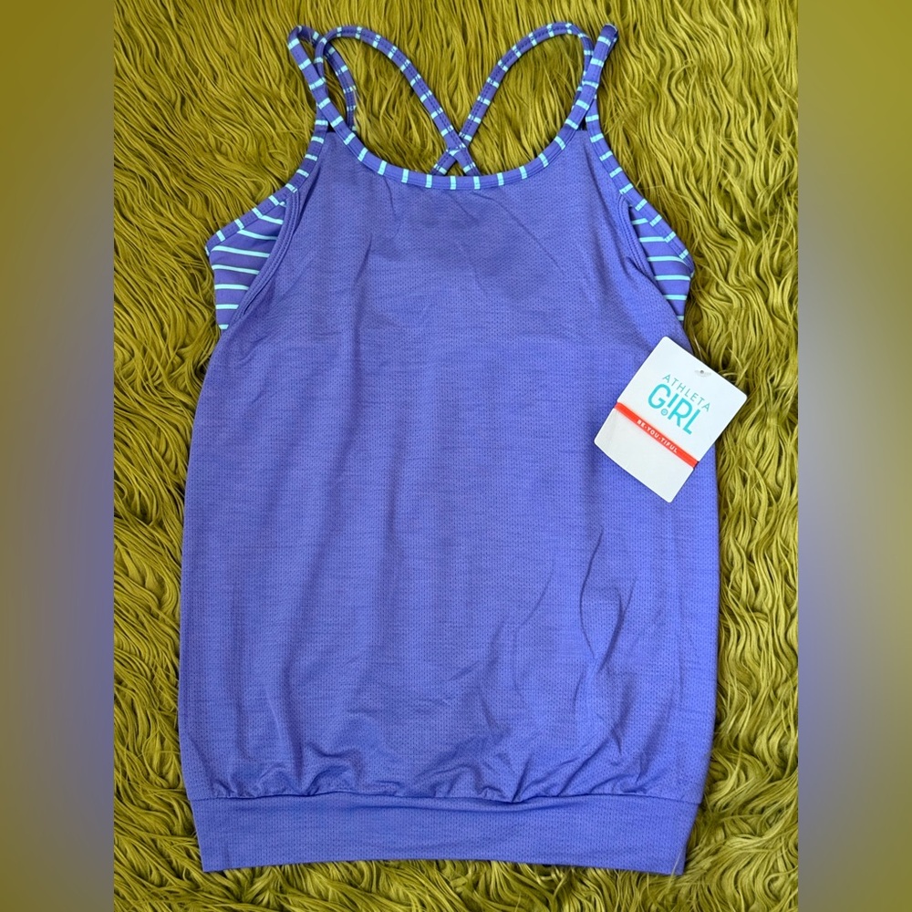 Athleta Girl Bra-top Tank L 12 NWT